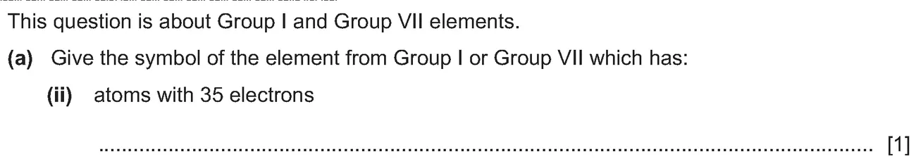 Checkpoint quiz written question 1 (a)(ii)