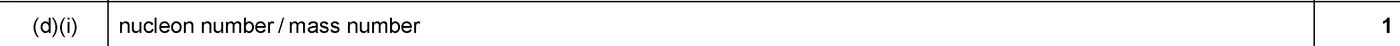 Answer to written question 2 (d)(iii)