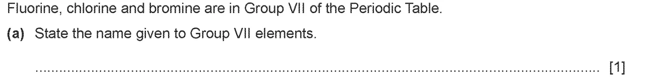 Checkpoint quiz written question 2 (a)