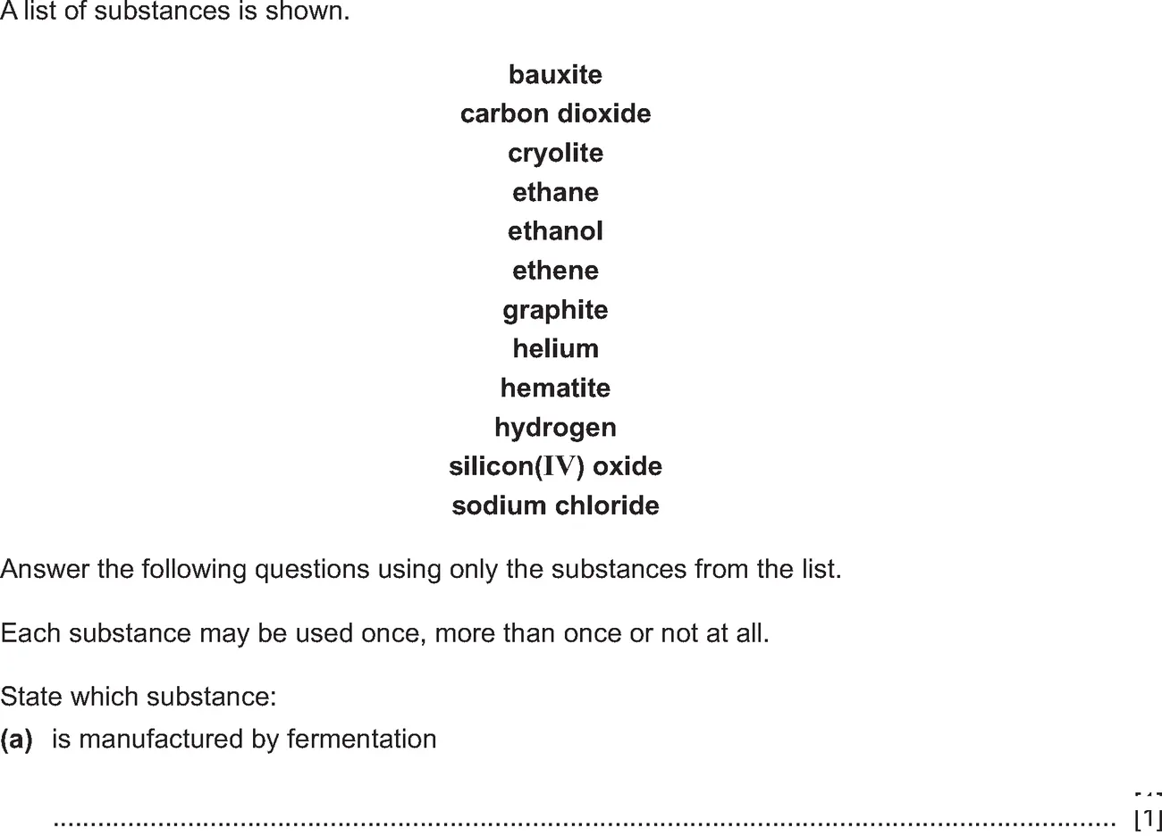 Checkpoint quiz written question 4 (a)