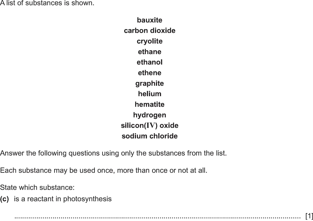 Checkpoint quiz written question 4 (c)
