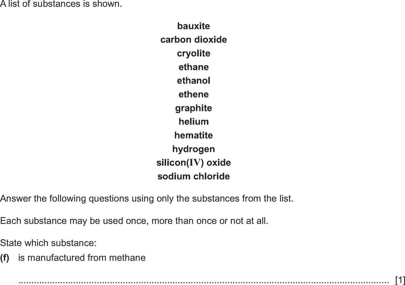 Checkpoint quiz written question 4 (f)