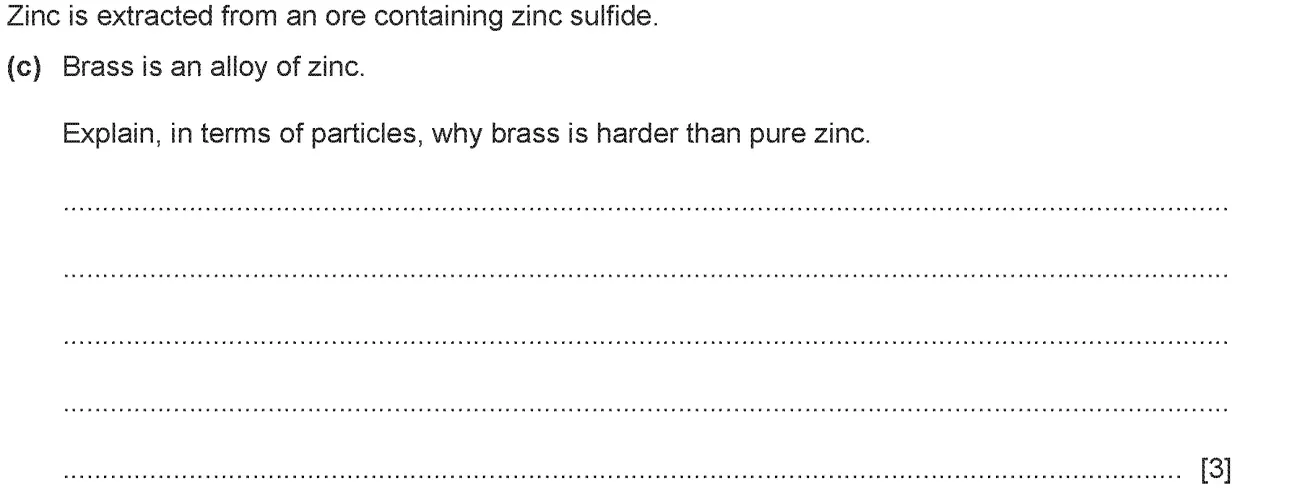 Checkpoint quiz written question 5 (c)