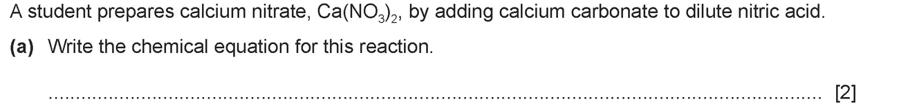 Checkpoint quiz written question 3 (a)