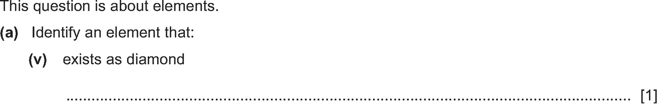 Checkpoint quiz written question 1 (a)(v)