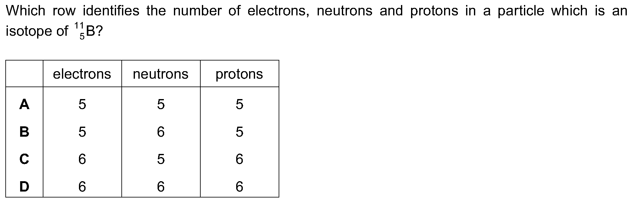 Question 3