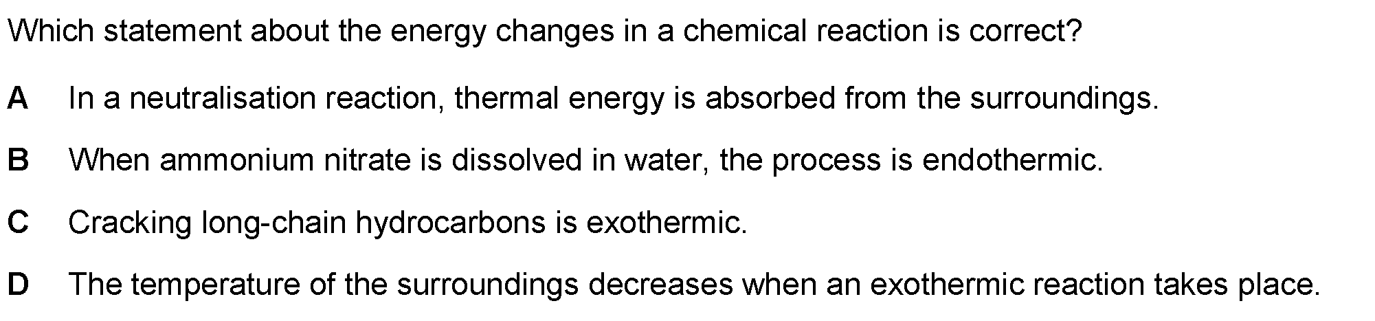 Question 1