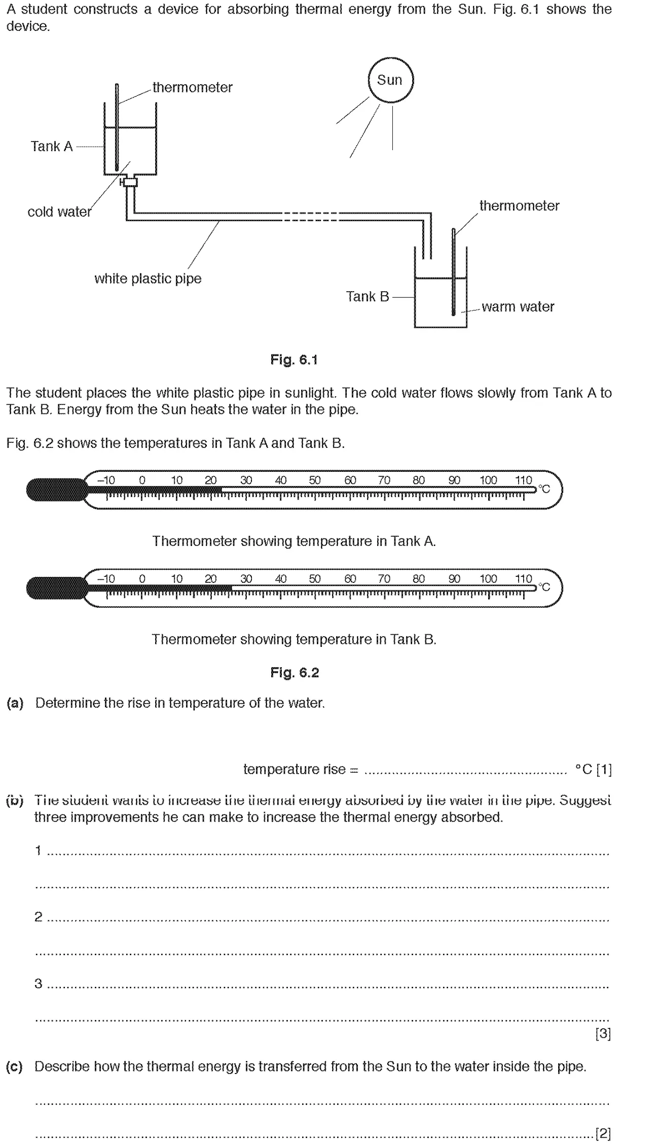 Checkpoint quiz written question 2 (a)
