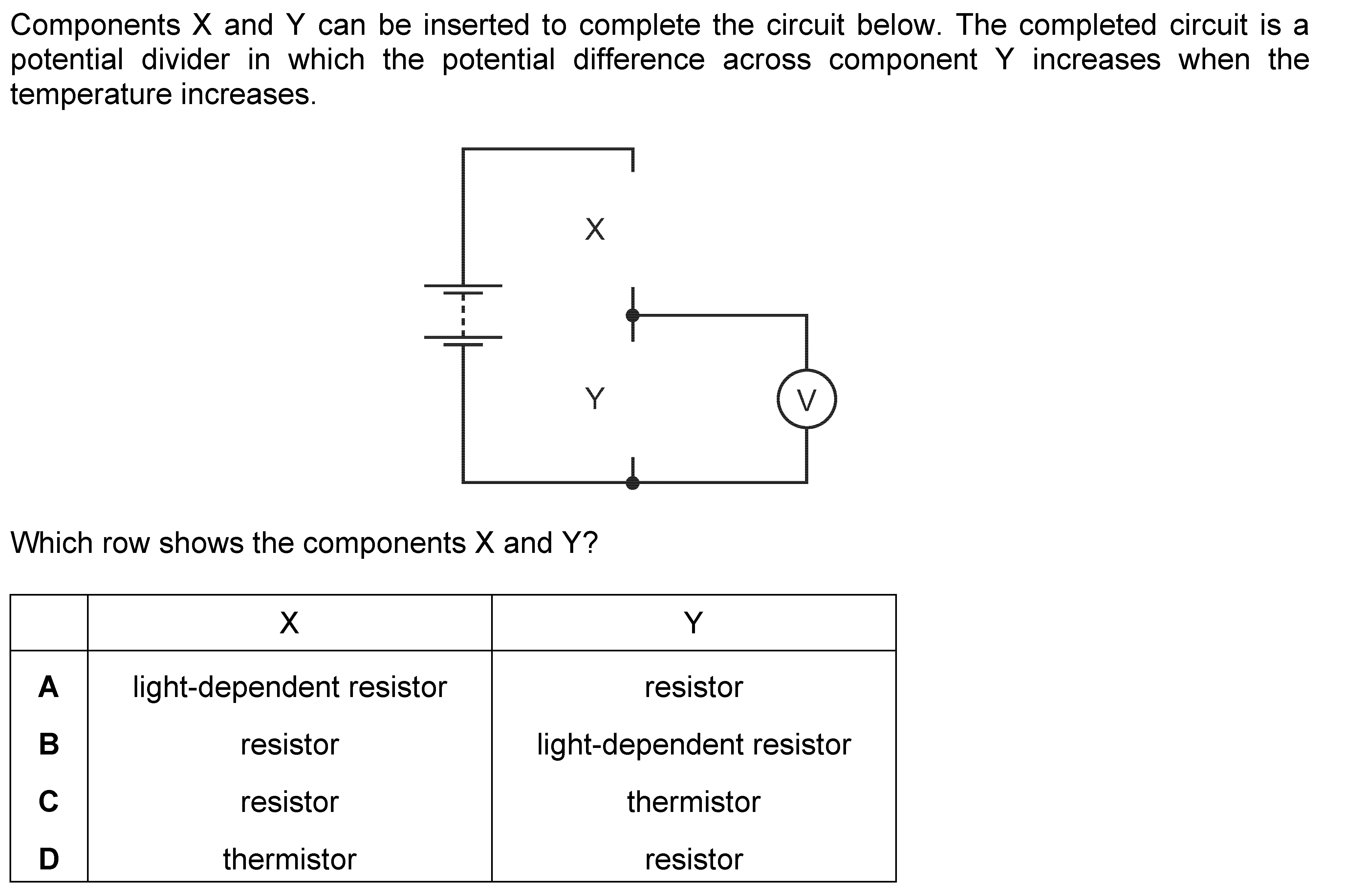 Question 1