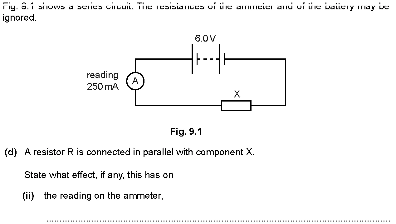 Checkpoint quiz written question 7 (d)(ii)