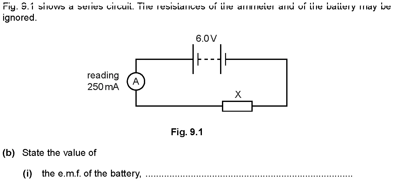 Checkpoint quiz written question 7 (b)(i)