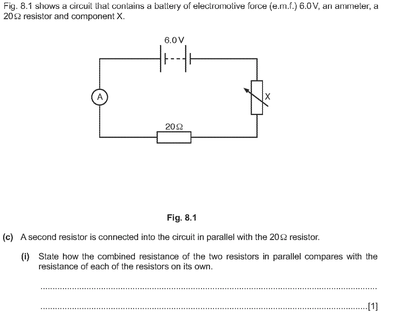 Checkpoint quiz written question 3 (c)(i)