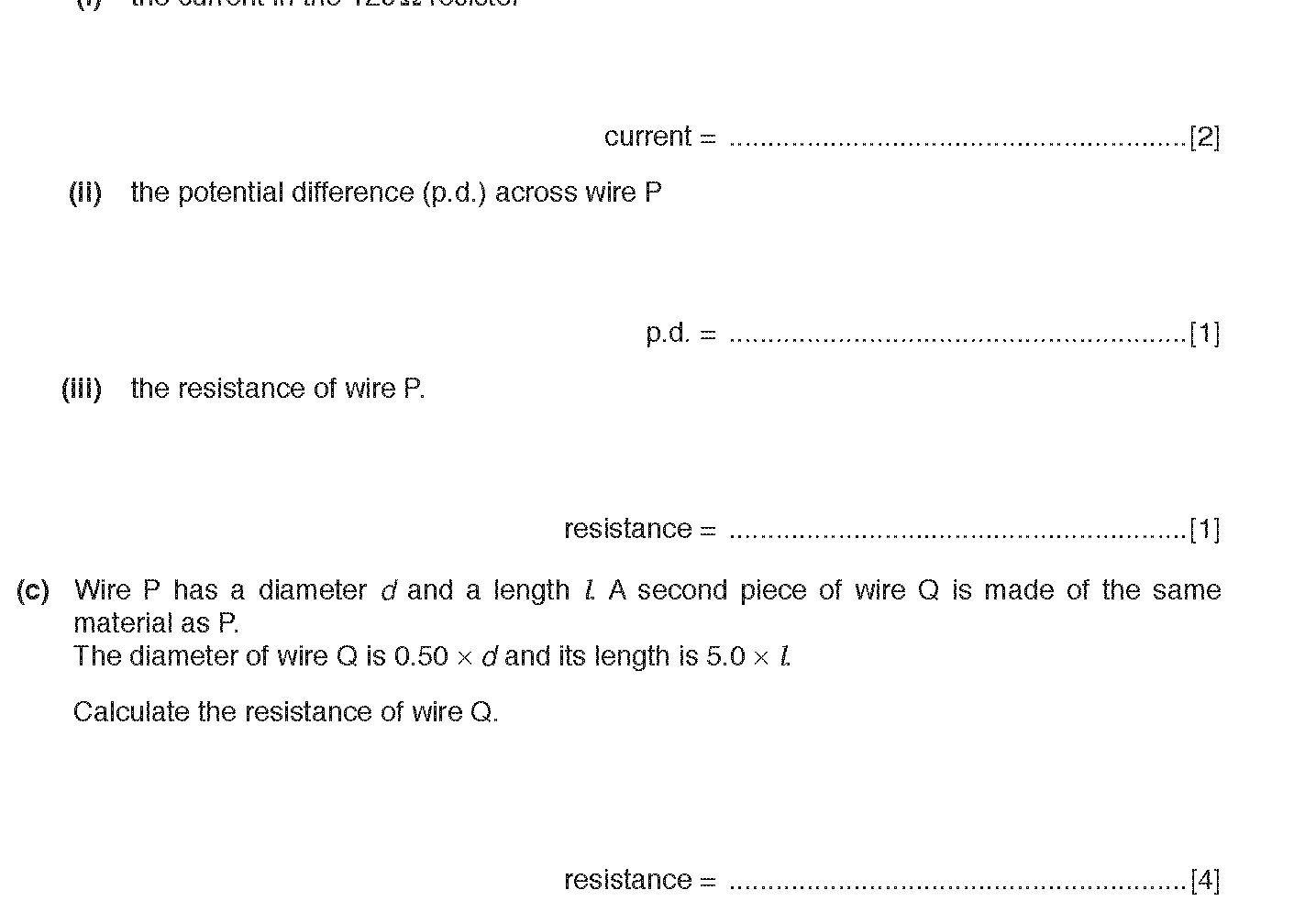Checkpoint quiz written question 1