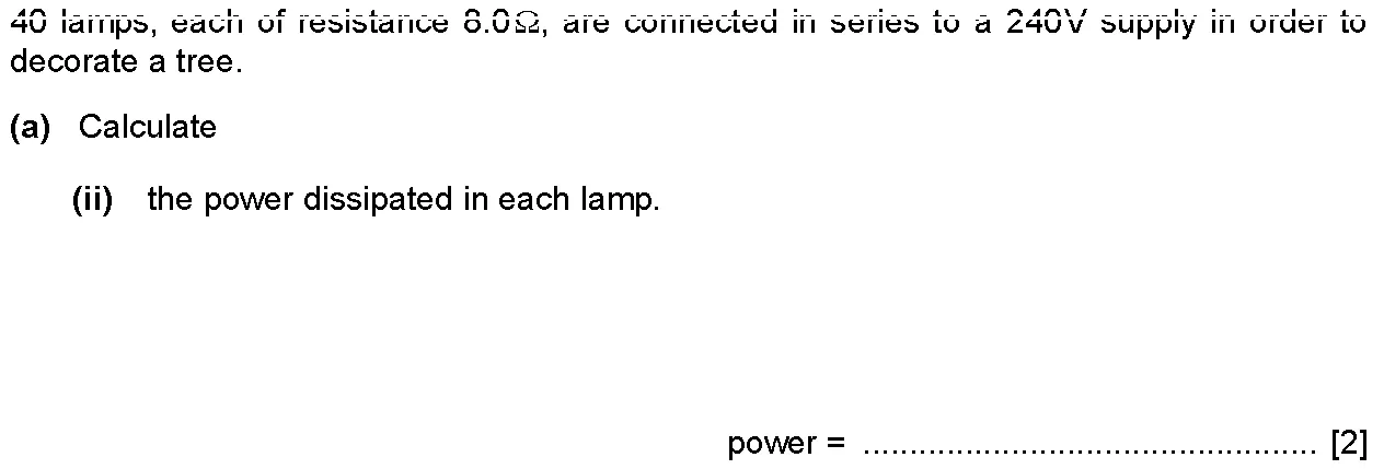 Checkpoint quiz written question 3 (a)(ii)