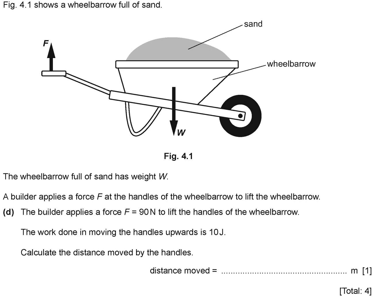 Checkpoint quiz written question 1 (d)