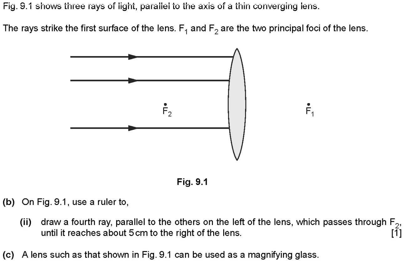 Checkpoint quiz written question 2 (b)(ii)