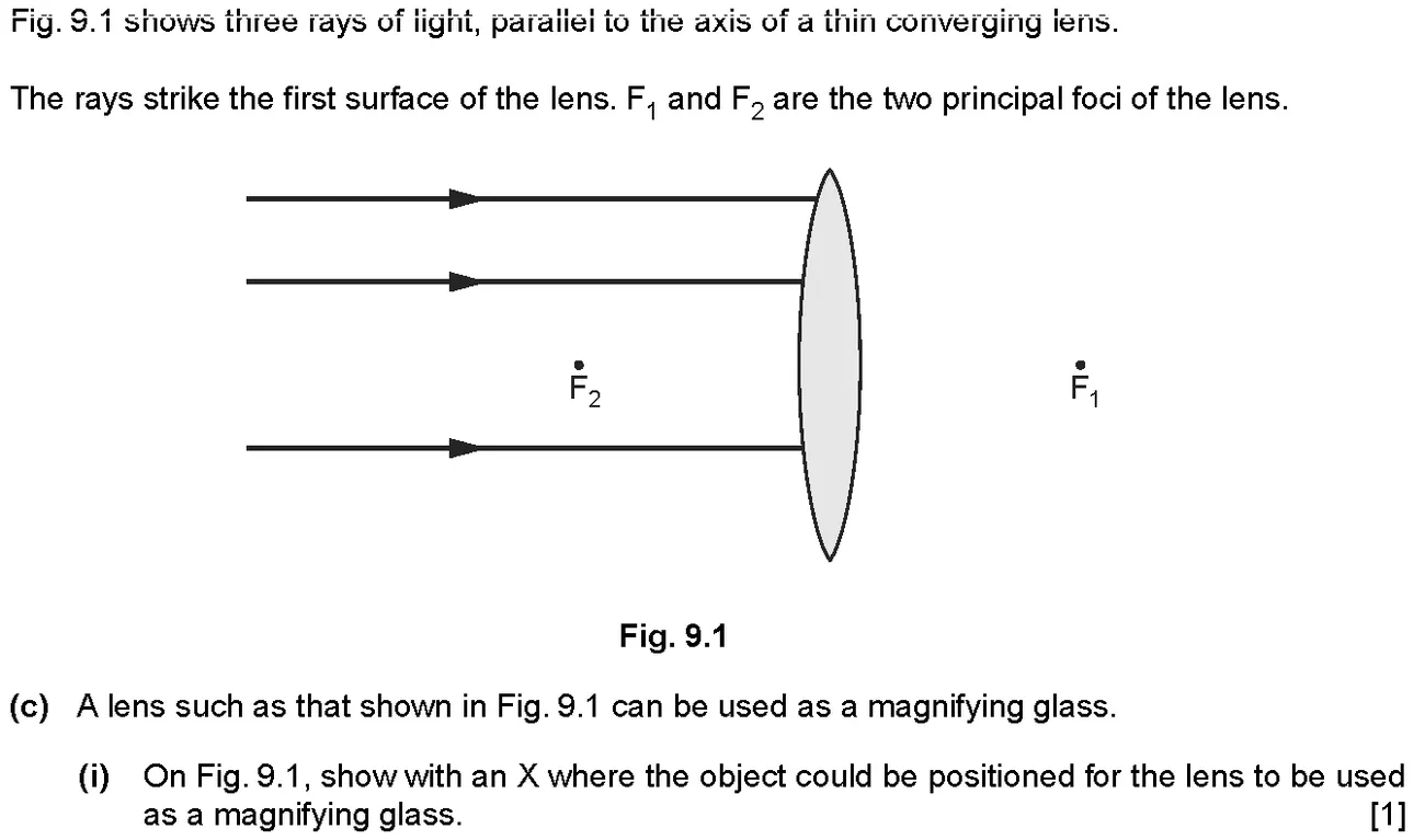 Checkpoint quiz written question 2 (c)(i)