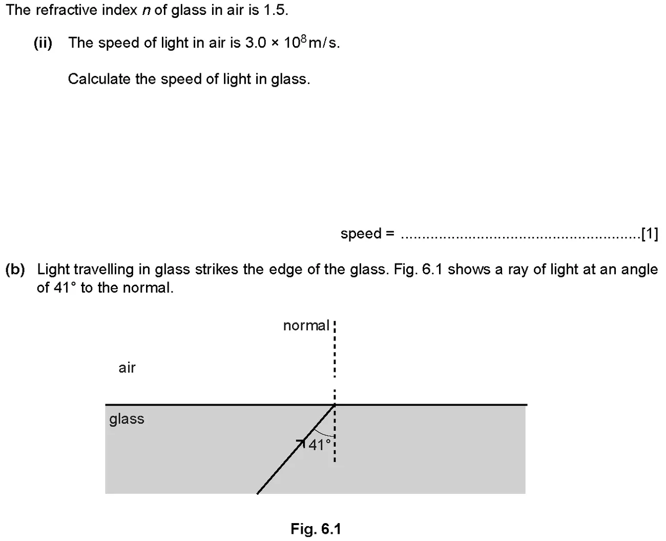 Checkpoint quiz written question 3 (a)(ii)