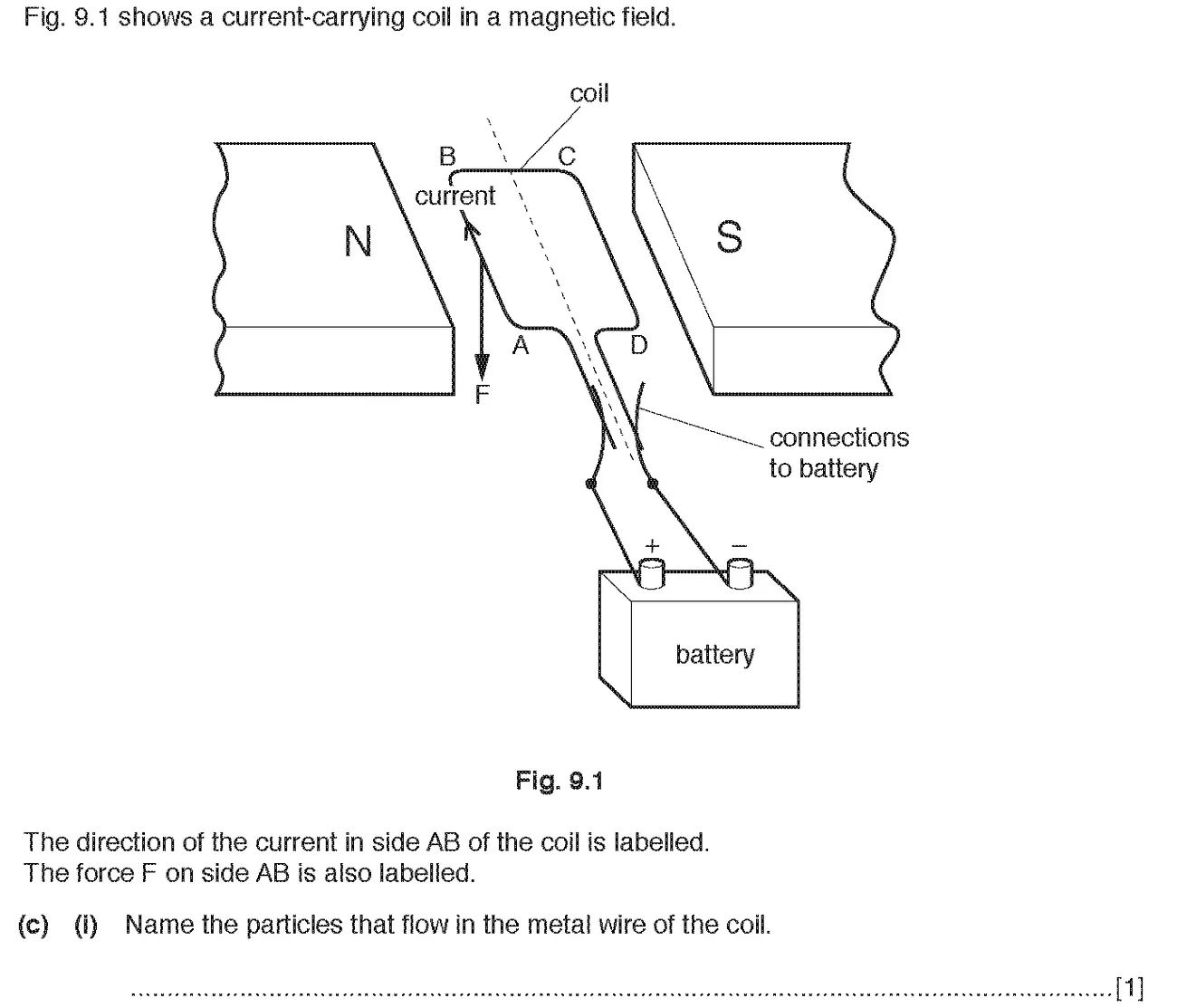 Checkpoint quiz written question 1 (c)(i)