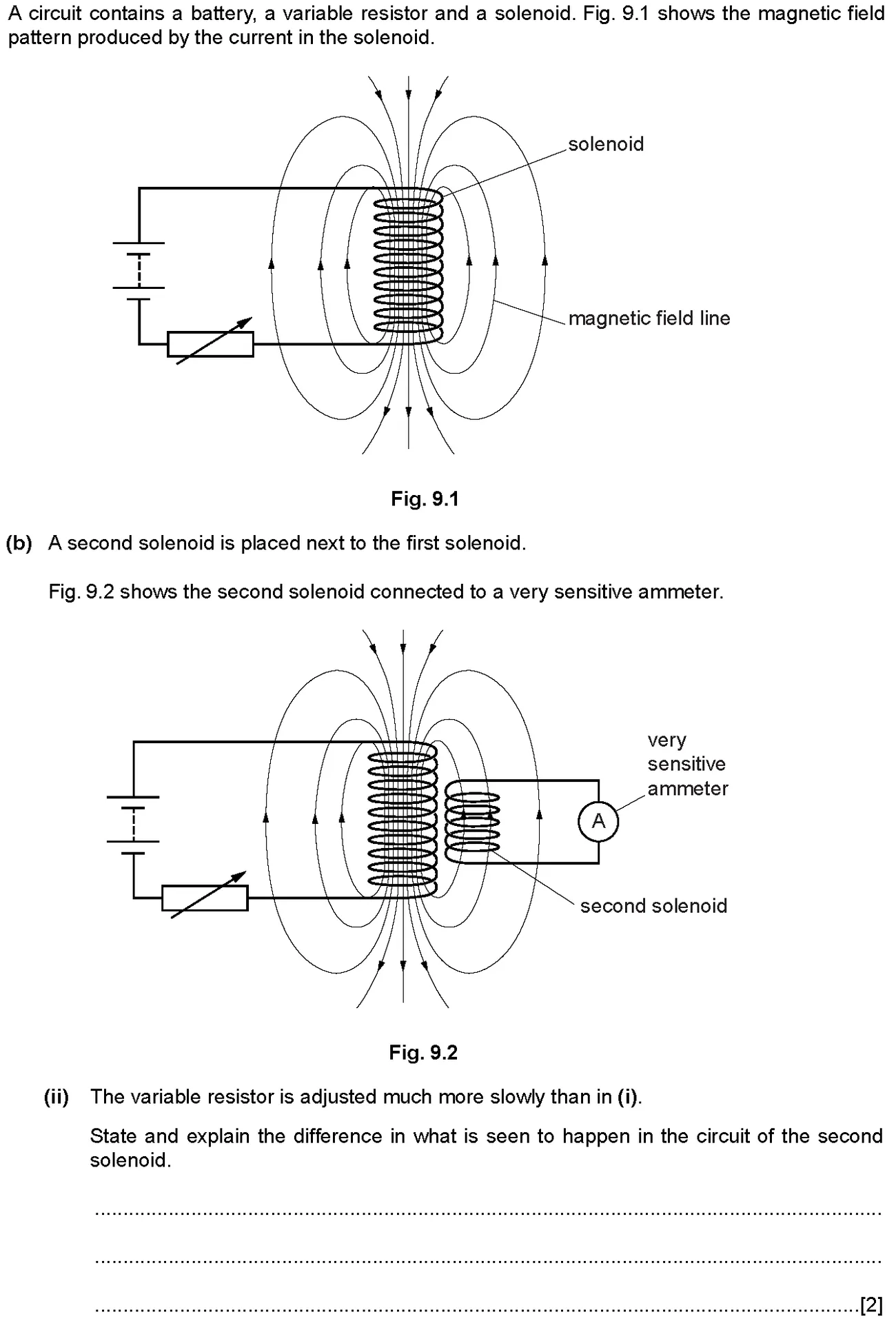 Checkpoint quiz written question 2 (b)(ii)