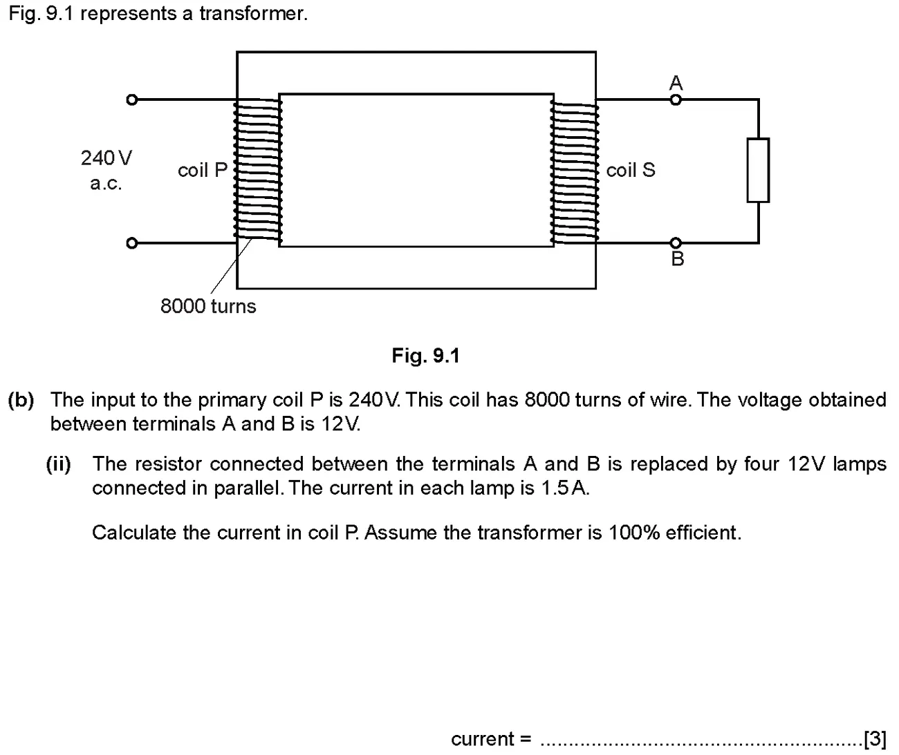 Checkpoint quiz written question 5 (b)(ii)