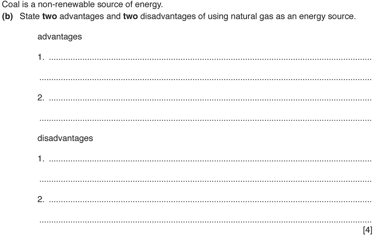 Checkpoint quiz written question 1 (b)