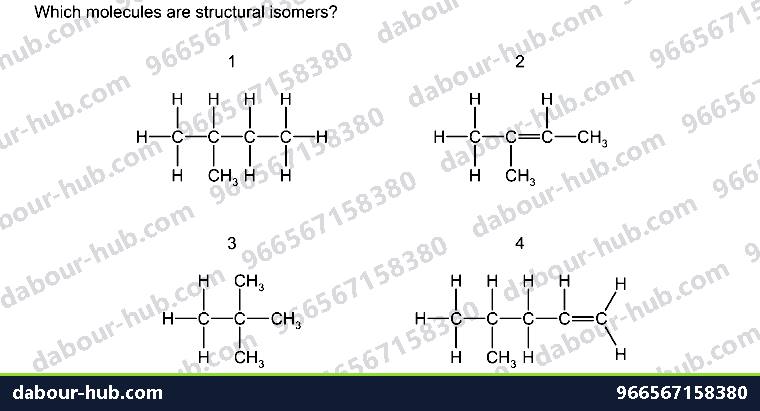 IGCSE Chemistry 11.11 Isomers - Question 10
