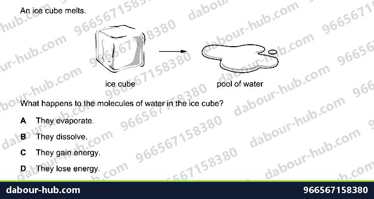 IGCSE Chemistry 1.2 Kinetic theory - Question 3