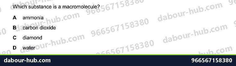IGCSE Chemistry 2.6 Giant covalent structures - Question 4
