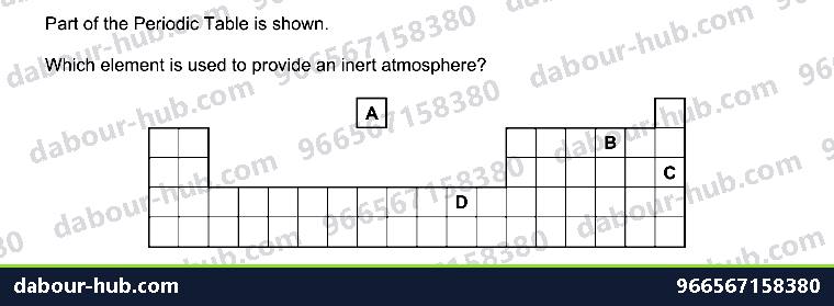 IGCSE Chemistry 8.5 NOBLE GASES - Question 9