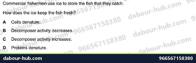 IGCSE Biology 20.4 Conservation - Question 1