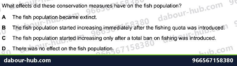 IGCSE Biology 20.4 Conservation - Question 12