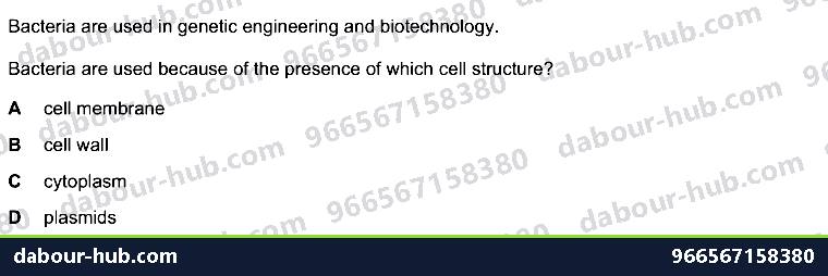 IGCSE Biology 21.1 Genetic modification - Question 10