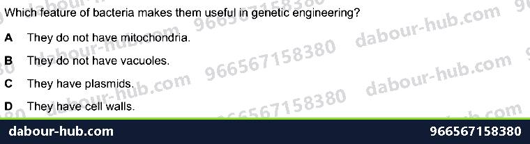 IGCSE Biology 21.1 Genetic modification - Question 4