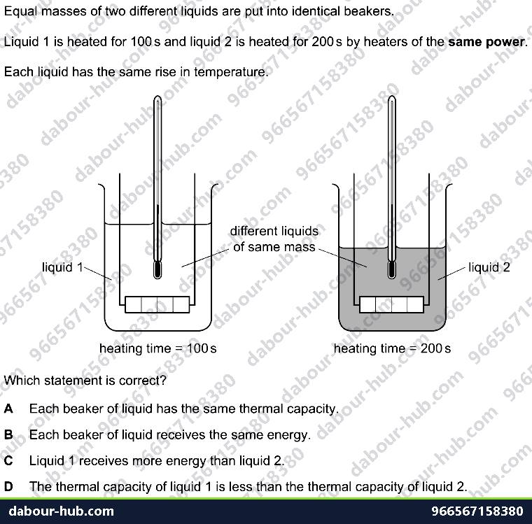 IGCSE Physics 1.4 DENSITY - Question 10