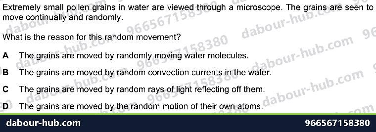 IGCSE Physics 2.1.3 GASES AND THE ABSOLUTE SCALE OF TEMPERATURE - Question 9