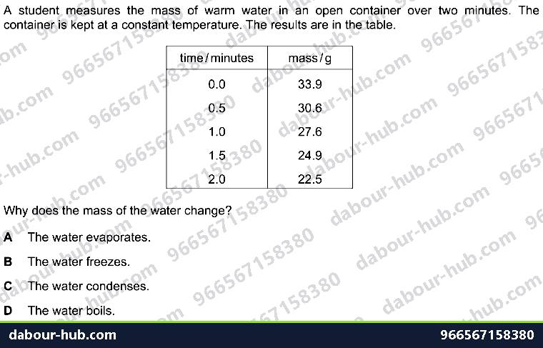 IGCSE Physics 2.2.1 THERMAL EXPANSION OF SOLIDS, LIQUIDS AND GASES - Question 4