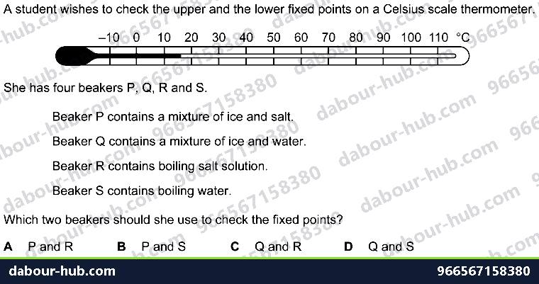 IGCSE Physics 2.2.1 THERMAL EXPANSION OF SOLIDS, LIQUIDS AND GASES - Question 7