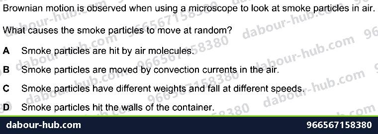 IGCSE Physics 2.3.2 CONVECTION - Question 8
