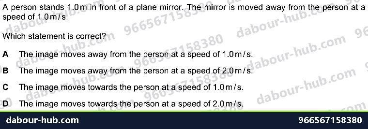 IGCSE Physics 3.2.4 DISPERSION OF LIGHT - Question 1