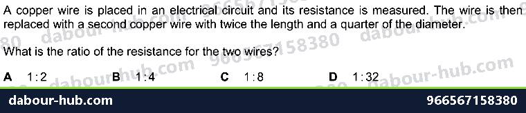 IGCSE Physics 4.3.1 CIRCUIT DIAGRAMS AND CIRCUIT COMPONENTS - Question 6