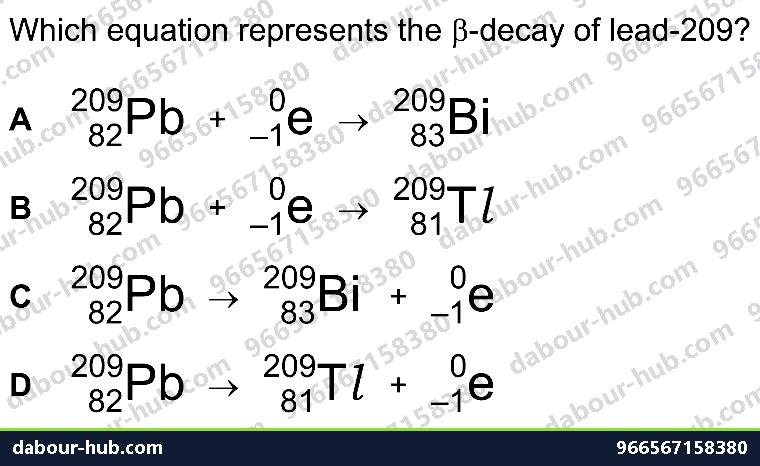 IGCSE Physics 5.2.3 RADIOACTIVE DECAY - Question 3