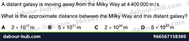 IGCSE Physics 6.2.2 STARS - Question 6